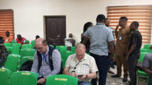 #NigeriaElections2023: LGA results yet to arrive Lagos INEC collation centre
