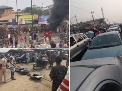 JUST IN: Fresh protest rocks Ibadan over rejection of old naira notes
