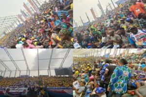 BREAKING: APC final presidential rally kicks off in Lagos
