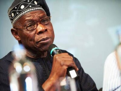 JUST IN: INEC compromised, election rigged, anarchy looming; Obasanjo writes Buhari, wants counting of result stopped