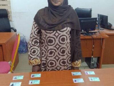 2023 General Elections: EFCC nabs Kaduna woman with 18 PVCs