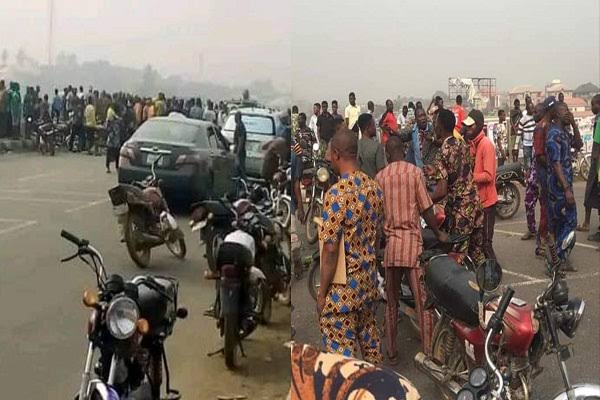 Protesters block Benin-Ore highway over naira scarcity