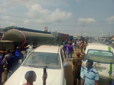 Protest in Ondo over naira, fuel scarcity