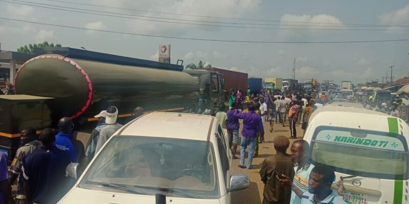Protest in Ondo over naira, fuel scarcity