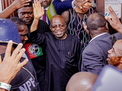 ‘I wholeheartedly accept your mandate,’ Alex Otti tells Abians