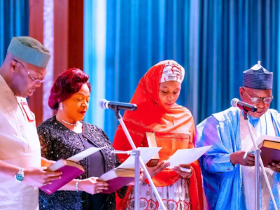 Buhari swears in seven ICPC board members