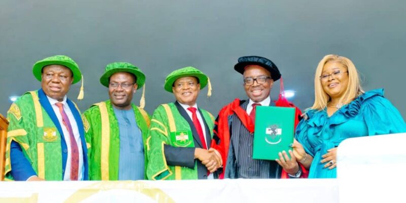 Ebenezer Onyeagwu conferred with Doctorate Degree by the University of Nigeria, NSUKKA 