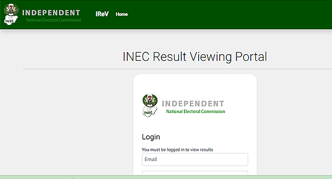 Gov Election 2023: INEC uploads results to IReV portal
