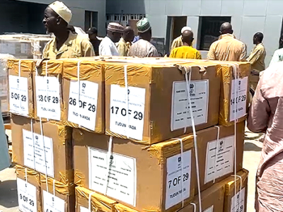INEC begins distribution of electoral materials for gov, state assembly polls