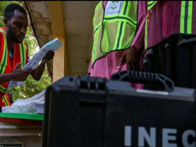 LIVE UPDATES: INEC begins distribution of voting materials to polling units