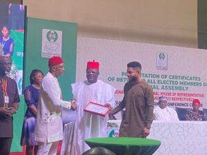 INEC presents certificates of return to senators-elect