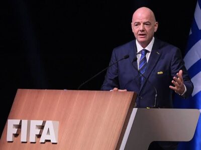 Gianni Infantino re-elected as FIFA President until 2027