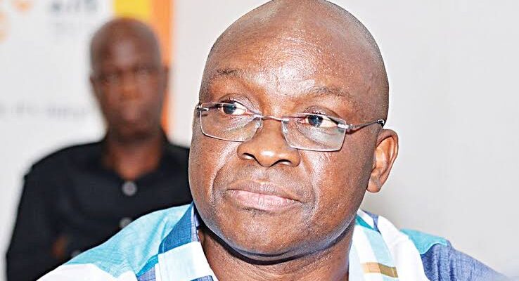 BREAKING: Finally, former Ekiti Governor, Fayose, resigns from PDP