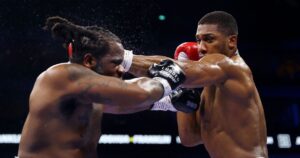 Anthony Joshua defeats Jermaine Franklin, regrets knockout failure