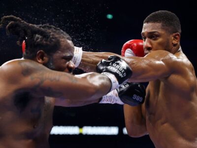 Anthony Joshua defeats Jermaine Franklin, regrets knockout failure