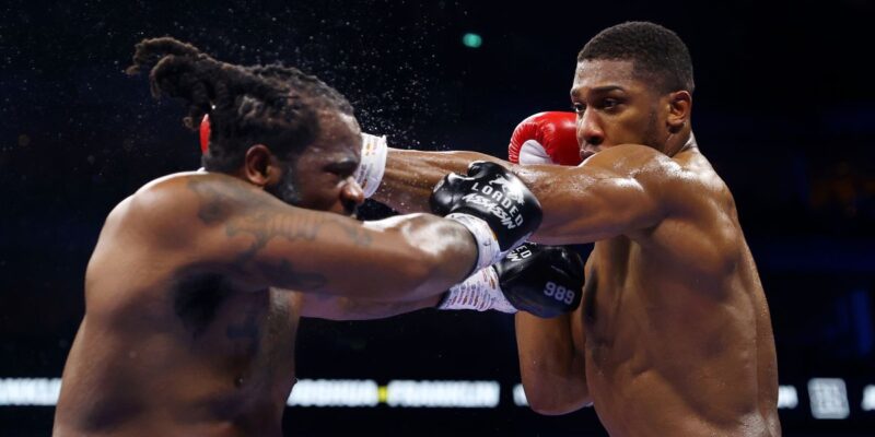 Anthony Joshua defeats Jermaine Franklin, regrets knockout failure