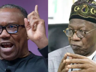 Tinubu: Obi desperate, calling for violent takeover of government, Lai Mohammed alleges