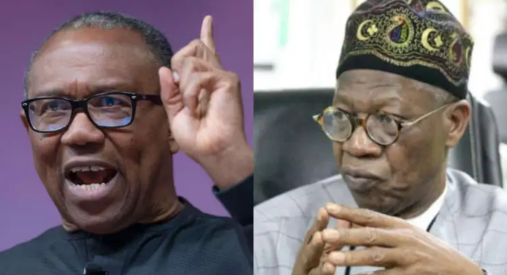 Tinubu: Obi desperate, calling for violent takeover of government, Lai Mohammed alleges
