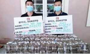 N50m Bribe: Two Chinese nationals jailed six years each