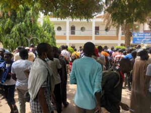 The buses facilitating the evacuation of Nigerian students from Sudan have finally arrived at the pickup points, the Nigerians in Diaspora Commission (NIDCOM) said on Wednesday.