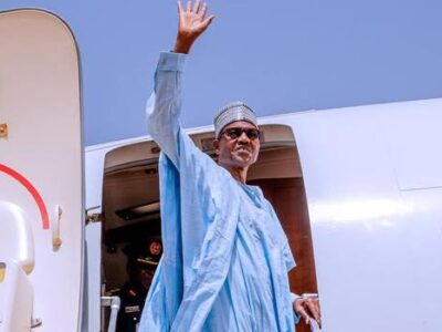 Buhari leaves for Saudi Arabia on last official visit
