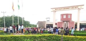 Ekiti state varsity shut over students’ protest