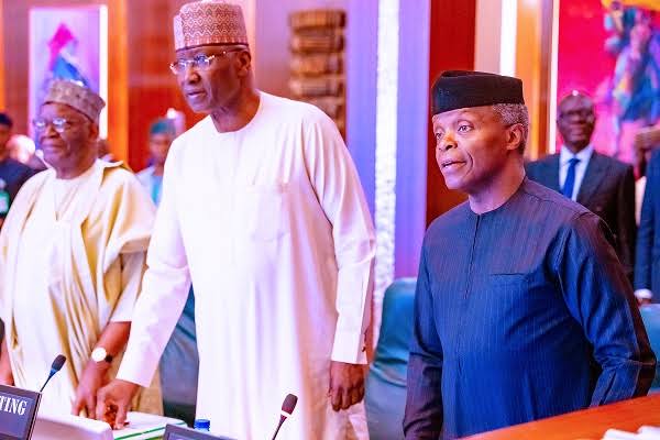 Osinbajo presides as FEC honours ex-AGF, Ajibola