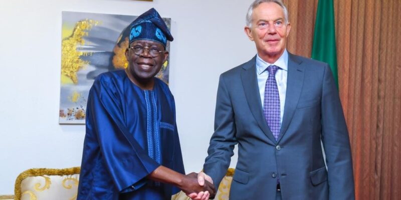Tony Blair visits Tinubu ahead of May 29 swearing-in