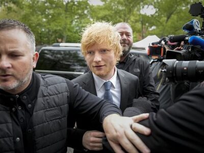 Ed Sheeran cleared by jury of copying Marvin Gaye’s ‘Let’s Get It On’