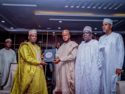 Matawalle hands over transition committee’s reports to governor-elect