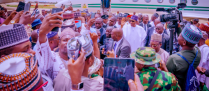 Jubilation As Buhari Returns To Katsina After Handover