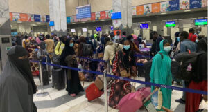 Fresh 422 Nigerian evacuees arrive in Abuja