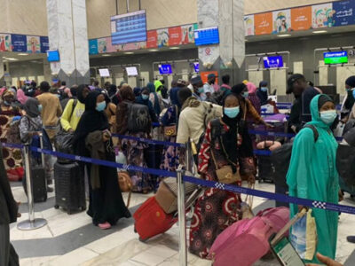 Fresh 422 Nigerian evacuees arrive in Abuja