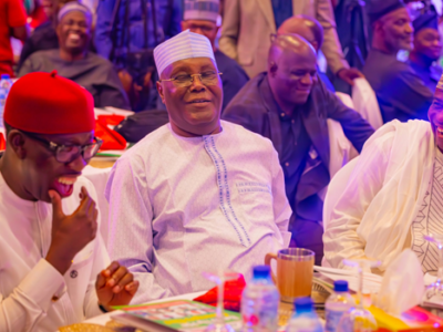 Wike, other G5 members absent as Atiku meets incoming, outgoing PDP governors