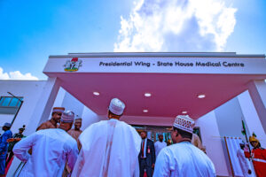 Buhari commissions N21bn Aso Villa Medical Centre (PICTORIAL)