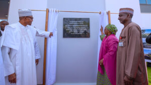 Buhari commissions N21bn Aso Villa Medical Centre (PICTORIAL)