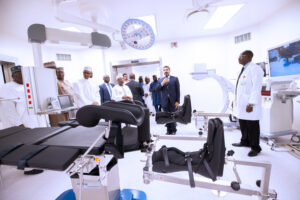 Buhari commissions N21bn Aso Villa Medical Centre (PICTORIAL)