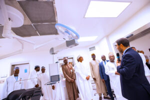 Buhari commissions N21bn Aso Villa Medical Centre (PICTORIAL)