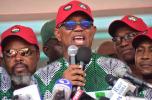 May Day Rally: Peter Obi shows up at Eagle Square