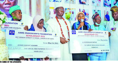 Gani Adams marks 53rd birthday, gives students scholarships
