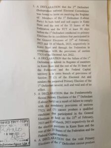 Labour Party: Court nullifies candidature of Alex Otti, others in Abia, Kano