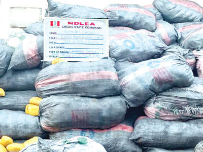 NDLEA intercepts 8,852kg cannabis being escorted by armed men