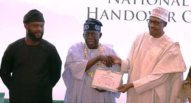 Buhari confers GCFR on Tinubu, Shettima gets GCON