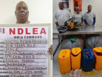 NDLEA arraigns general overseer, 2 others over trafficking in hard drugs