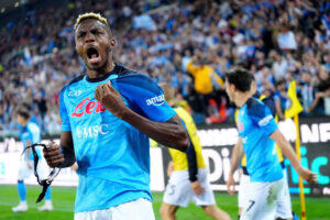 Osimhen seals Napoli’s first Serie A crown in 33 years
