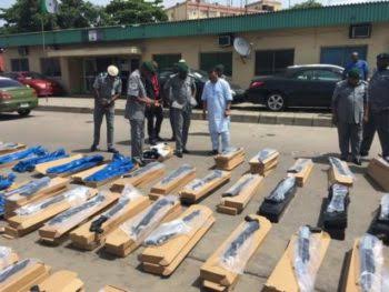 Customs arraign American over unlawful firearms importation