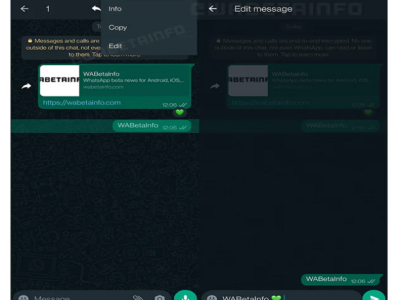 WhatsApp to allow users edit sent messages