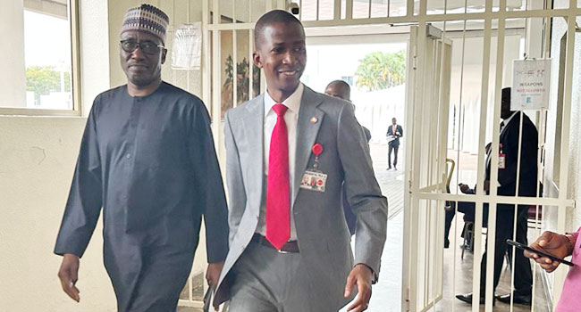 Tinubu meets with EFCC Chairman Bawa, NNPC Boss