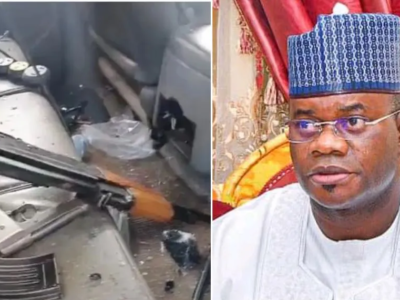 Thugs attack Yahaya Bello’s convoy, injure aides