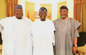 Tinubu meets with Lawan, Gbajabiamila at Aso Rock